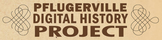 Logo for Pflugerville Digital History Project